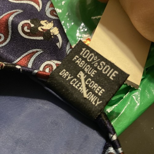 Vintage Walt Disney World metallic Mickey Tie - Picture 3 of 7