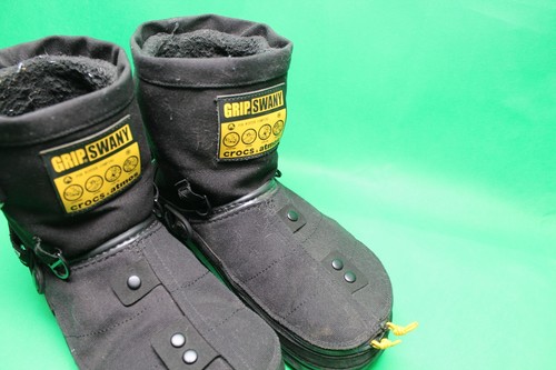 Zueco Crocs GRIP SWANY X CROCS CLÁSICO TODO TERRENO Negro M10 W12 - Imagen 5 de 14