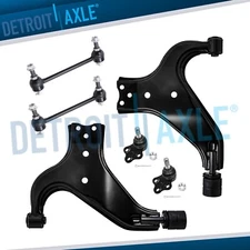Front Lower Control Arms Ball Joint Sway Bar for 1996-2004 Nissan Pathfinder QX4