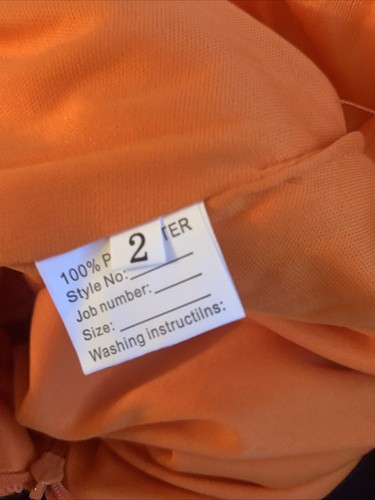Zapaka Sparkly Sequins, Orange Vintage Collection Size 2 NWT GREAT PROM DRESS - Picture 5 of 9