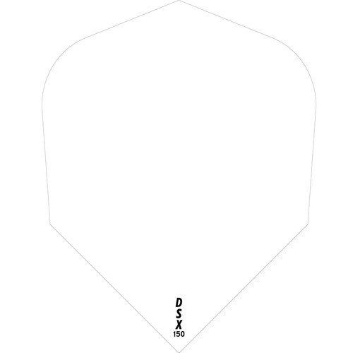 DSX 150 Super Tough Dart Flights No6 Small Standard Plain Colours Thick - Picture 8 of 10