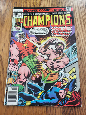 Marvel Comics The Champions #12 (1977) - Good