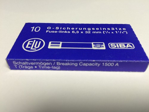  SIBA 70 065 65 T3.15A 3.15A Fuses Seaward Powertest 1557 JPSF053 Pack of 10 z - Picture 3 of 3