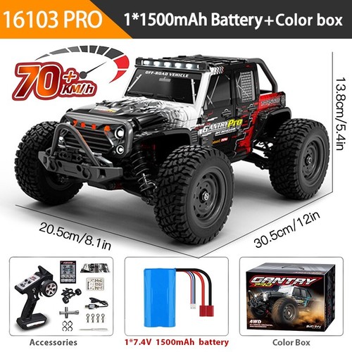 RC Car High Speed Drift Monster LED Remote Control Cars 4x4 Truck 4WD Kids Toys - Picture 66 of 96