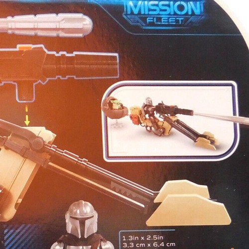 Hasbro Star Wars Mission Fleet - The Mandalorian Grogu Speeder Bike - Picture 6 of 7