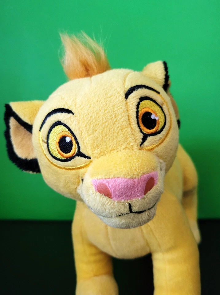 Плюшевое мягкое животное Disney The Lion King SIMBA 7 дюймов - Изображение 2 из 4