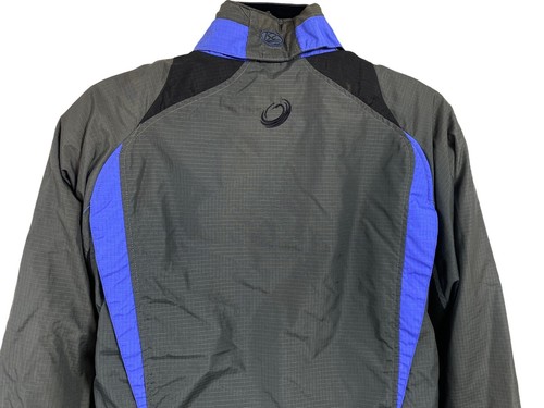 Western Force Grey Mens Spray Rain Jacket Size M Concealed Hood - Picture 4 of 9