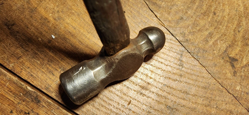 Vintage Heller Ball Peen Hammer Horse Logo Made in USA, 10-1/4" Long, 15oz Total - Picture 12 of 14