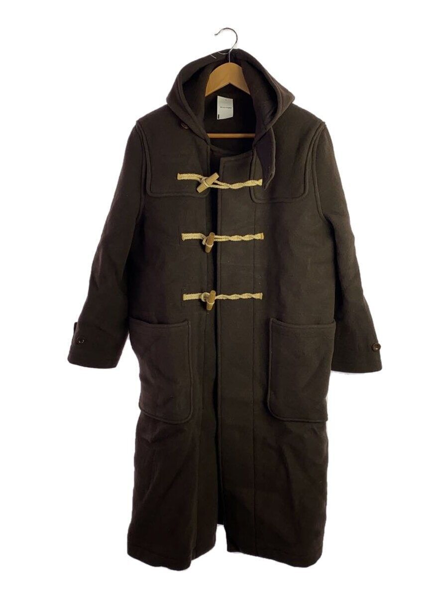 スケールモデル 新作 DUFFLE CASHMERE LENO COAT 2 SIZE BROWN ジャケット・アウター