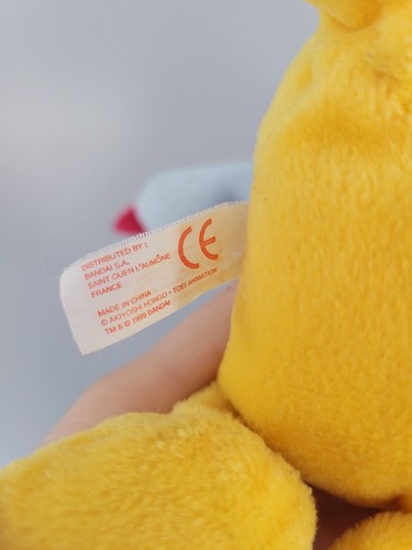 Digimon gorro peluche Gabumon Bandai 1999 vintage muy raro - Imagen 7 de 7