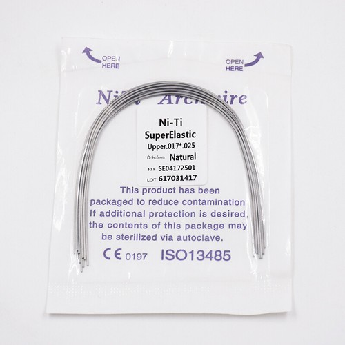 Dental Ortho Super Elastic Niti Rectangular Round Archwire Ovoid/Natural/Square - Picture 58 of 161
