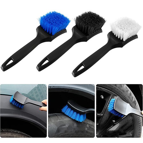 Auto Tire Rim Brush Wheel Hub Cleaning Brushes Car Wheel Detailing Cleaning T JC - Picture 1 of 13