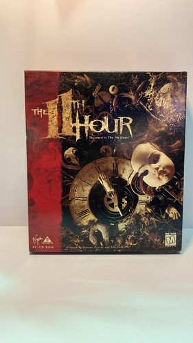Vintage Bigbox Horror PC Game - 11TH HOUR (PC, 1995)