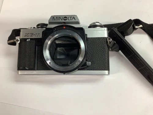 Minolta XG-M Silver 35mm SLR Film Camera Body