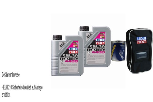 2x 5L LIQUI MOLY 3751 Motoröl TOP TEC 4400 5W-30 Motorenöl Leichtlauf