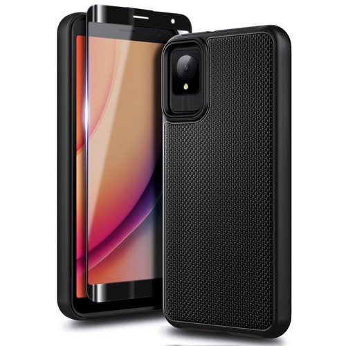 For TCL K11 (T432W) Case Hybrid Shockproof Armor Phone Cover + Tempered Glass - Picture 14 of 14