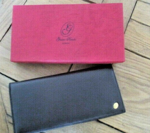 Kreditkarten-Mappe Echt Leder Dunkelbraun "Grüne Heide" 15 Fächer (100.2) - Afbeelding 2 van 4