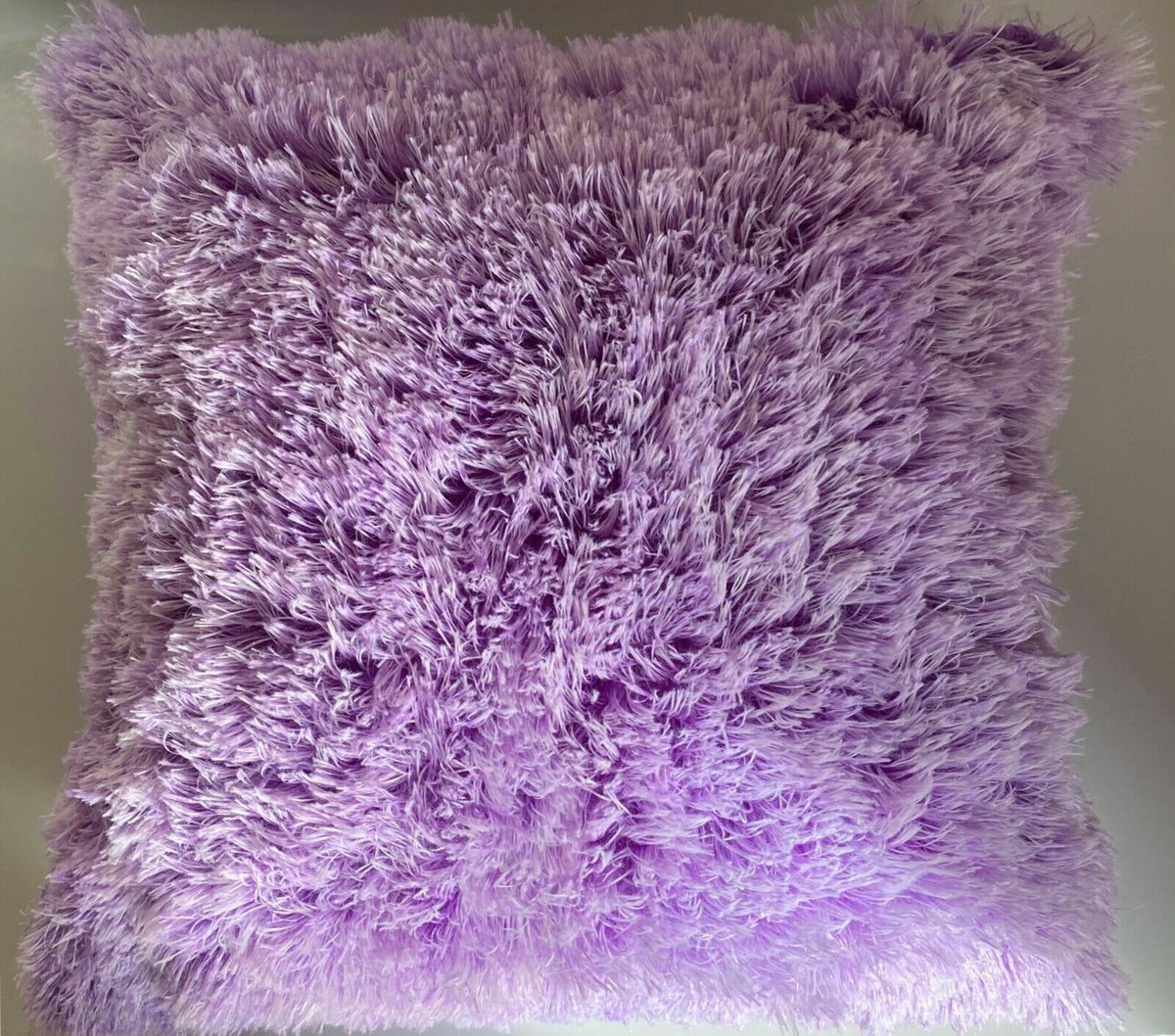 Super Soft Large Cuddly 2 TONE Faux Fur Fluffy Cushions or Covers