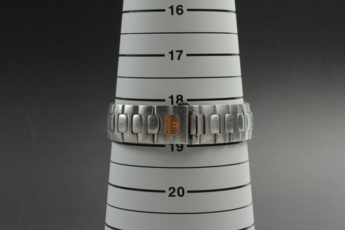 *Exc+5* OMEGA Seamaster Polaris Date Gold Dial SS K18YG Quartz Men's Watch - Picture 9 of 10