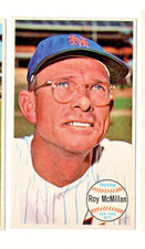 Roy McMillan, New York Mets. Topps Giant. 1964. #8. EX condition.