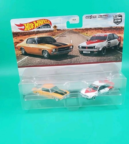 Hot Wheels Premium 2 Pack '73 Holden Monaro GTS & '77 Holden Torana A9X 5D - Picture 1 of 4