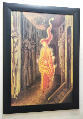REMEDIOS VARO _ THE CALL , ART PRINT 15,74 BY 12,99 INCHES - Picture 2 of 3
