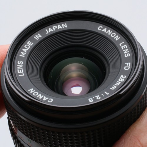 【MINT】Canon NFD NEW FD 28mm F/2.8 Manual Focus Wide Angle Lens Tested OK 451552 - Picture 7 of 8