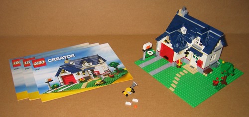 5891 LEGO 3-in-1 Creator Apple Tree House 100% Complete w Manuals EX COND 2010 - Picture 1 of 24