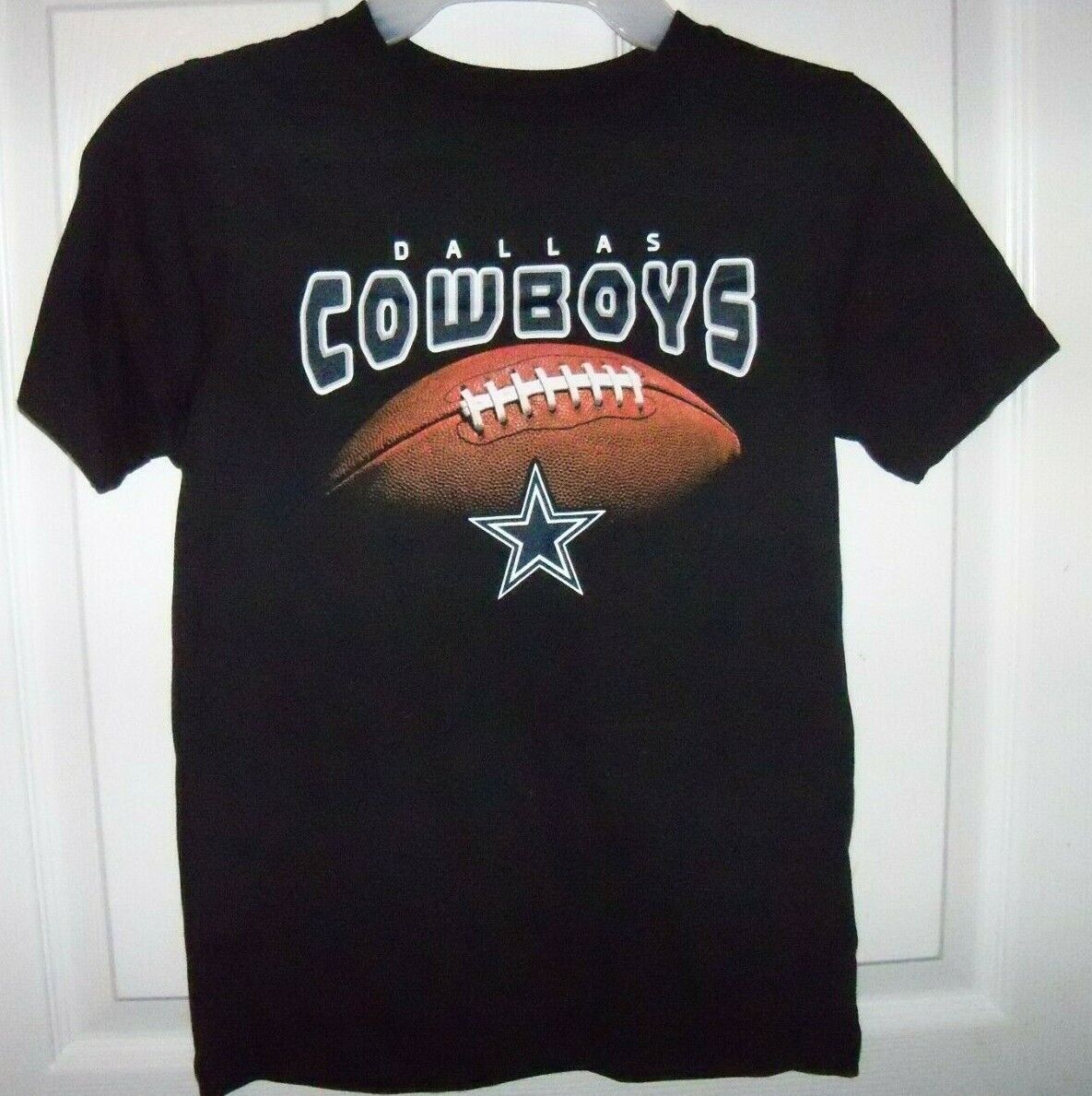 Dallas Super Special SALE held Cowboys Football NFL Black Boys Youth Safety and trust Short Sleeve Shirt