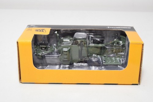 B68 1:87 MOTORART 13479 JCB HMEE BACKHOE LOADER CRANE SHOVEL ARMY GREEN MIB 4 - Picture 5 of 6