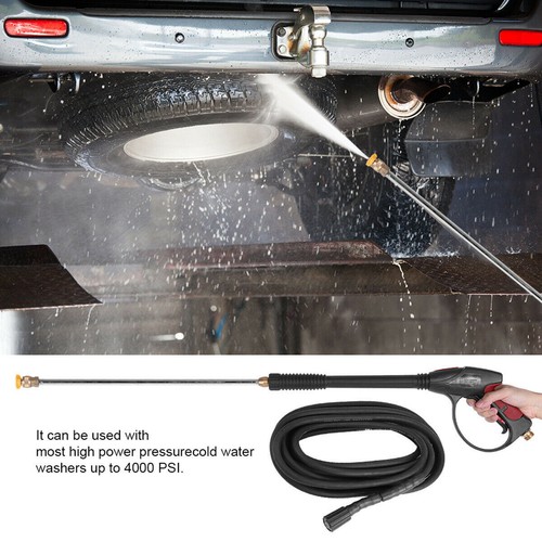 1/4" Pressure Washer Gun + Extension Wand Lance +5 Nozzle Tips /30/50FT Hose M22 - Picture 2 of 25