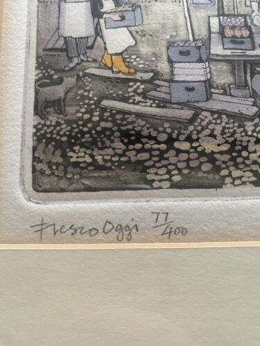 Graham Clarke Signed Art ‘Fresco Oggi’ Limited Edition 77/400 - Picture 2 of 6