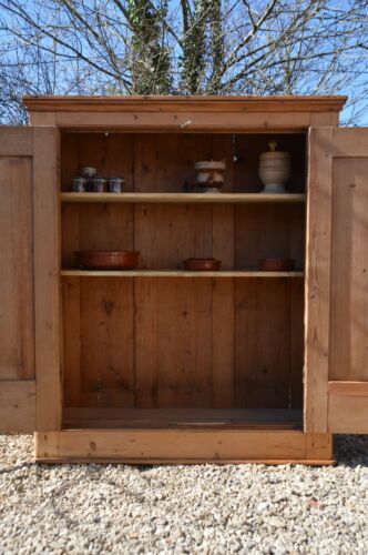 A Lovely Large Antique Old Pine Victorian School / Cupboard / Cabinet / Pantry - Picture 6 of 20