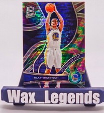 2021-22 Panini Spectra KLAY THOMPSON /99 SPECTRACULAR DEBUT CELESTIAL PRIZM