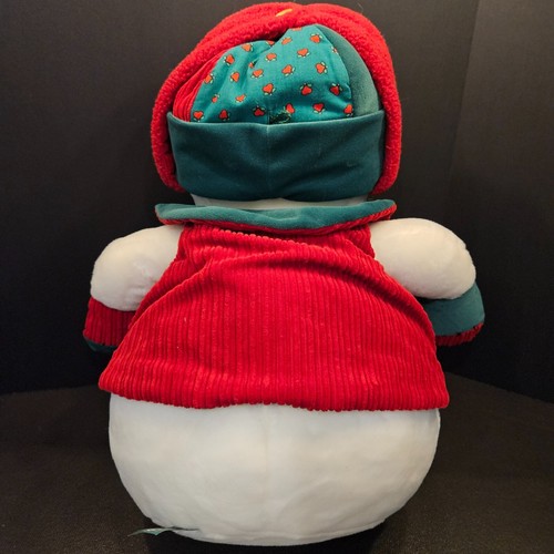 "Snowden" Snowman Plush Toy from 1998. (#422) - Picture 10 of 11