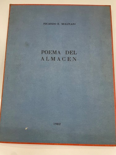 Poema del almacén Ricardo E Molinari Bibliofilia - Imagen 6 de 6