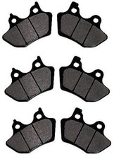 FRONT & REAR BRAKE PAD SETS HARLEY 00-07 SOFTAIL TOURING DYNA SPORTSTER 44082-00