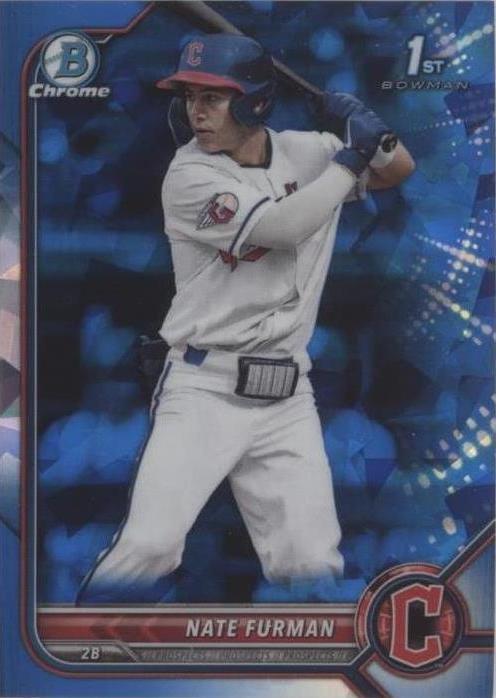2022 Bowman Chrome Draft Sapphire Edition - Nate Furman #BDC-182 - 1 of 1