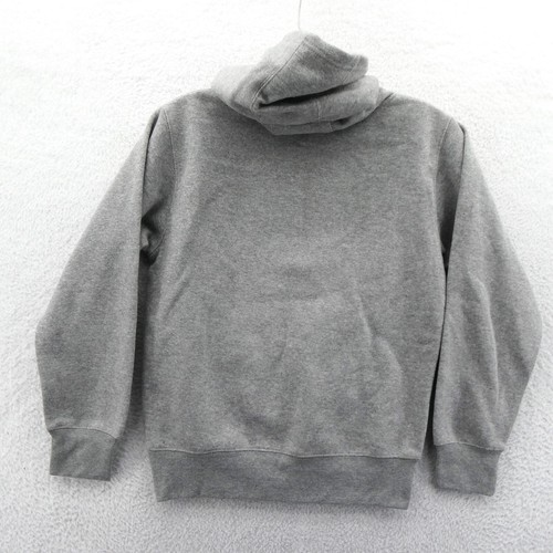Ouray Hoodie Boys Medium Gray Lake Placid New York Vacation Youth Sweatshirt Gym - Picture 10 of 13
