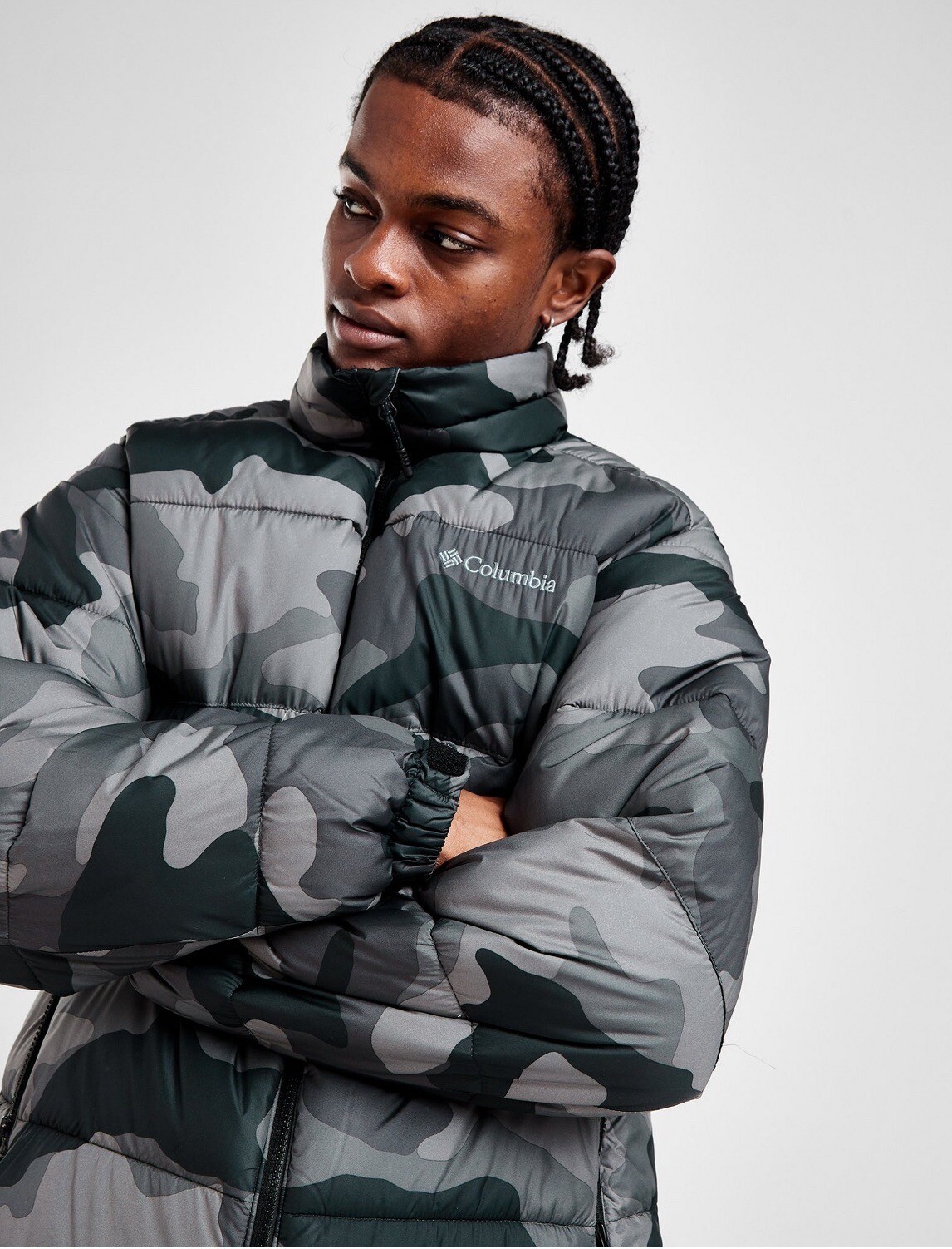 Columbia Pike Lake Jacket  - Grey Camo, Mens Size L. RRP £200 image 9