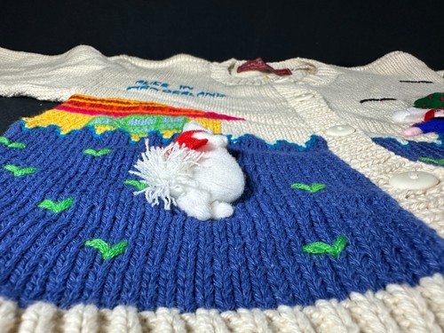Alice in Wonderland Sweater Cardigan - Picture 6 of 9