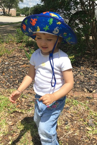 Summer Kids Boys Girls Sun Hat Fisherman Beach Mesh Breathable Hat wide Brim cap - Picture 32 of 37