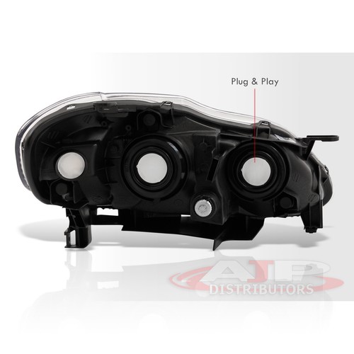 Chrome Amber OE Style JDM Head Lights Lamp Assembly For 2003-2008 Toyota Corolla - Picture 7 of 8