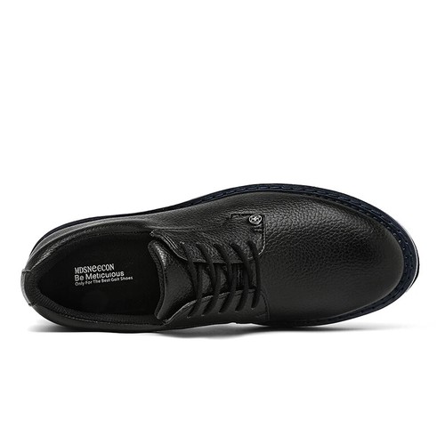 Herren Atmungsaktiv Leder Golf Sneaker Rutschfest Spikes Golf Turnschuhe Schnürschuh - Bild 6 von 9