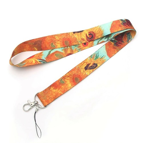 Teachers Neck Lanyard Strap String Phone Keys ID Card Badge Flowers AUSTRALIA - Picture 16 of 44