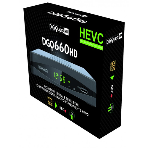 DECODER DIGITALE TERRESTRE DVB-T2 H265 HEVC RICEVITORE SMART FULL HD 2021 - Foto 4 di 12