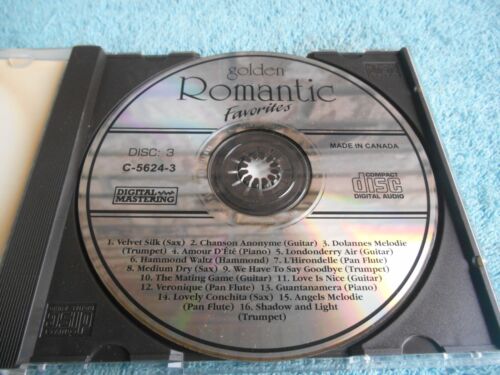 COLLECTION OF 3 GOLDEN ROMANTIC FAVORITES INSTRUMENTAL CD'S CANADA IMPORTS - Picture 17 of 17