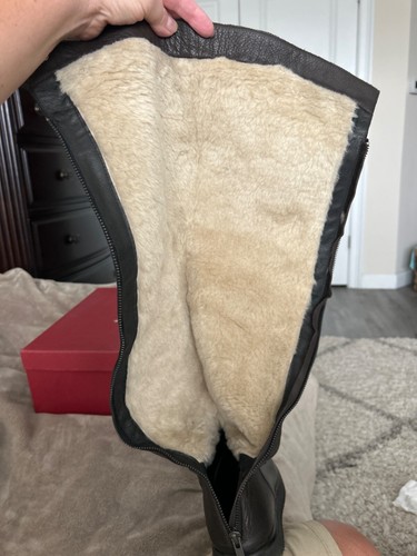 Lemare / overknee boots/ brown  leather /Size 9/40/made in italy - Picture 9 of 14