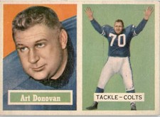 1957 Topps 65 Art Donovan EX-MT #D291107