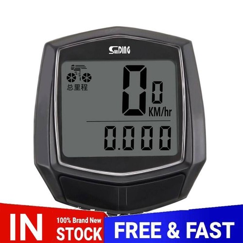 Ciclocomputer Senza Fili Bici LCD Contachilometri-4X - Foto 2 di 17